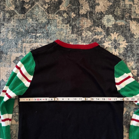 Ugly Christmas Sweater Elf Sweater. Urban Heritage Happy Holidays Size L - Picture 6 of 7